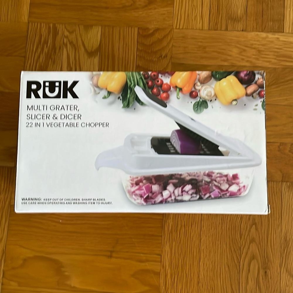 Ruk Multi Grater, Slicer & Dicer